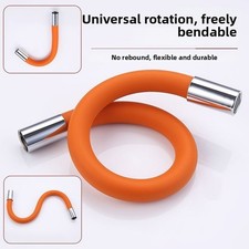 Faucet Extension Tube Flexible Stainless Steel Compatible with Standard Faucets