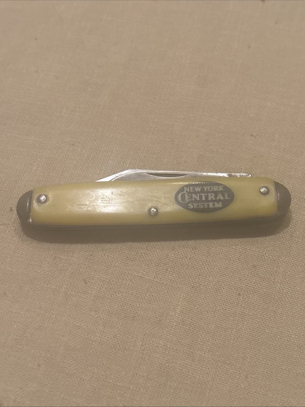 New York Central System Railroad Pocketknife NYC RR Train Vint