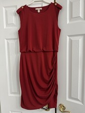 Banana Republic Sleeveless Red Dress Size Small