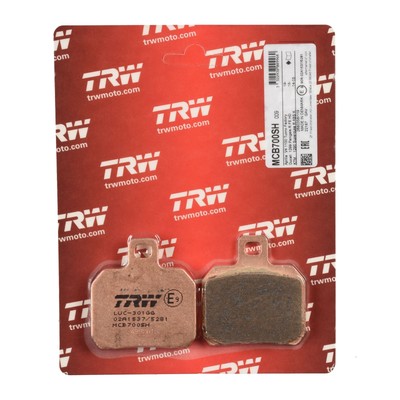 Bremsbelag TRW Sinter Street Harley-Davidson Live Wire ABS Elektro 20-21 hinten