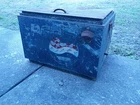 Vintage Pepsi Metal Ice Chest Cooler – Pepsi-Cola Advertising Tin Cooler