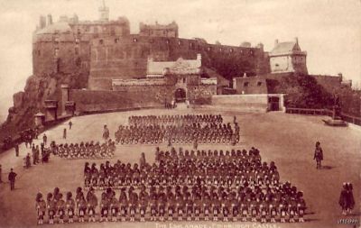 THE ESPLANADE EDINBURGH CASTLE SCOTLAND UK