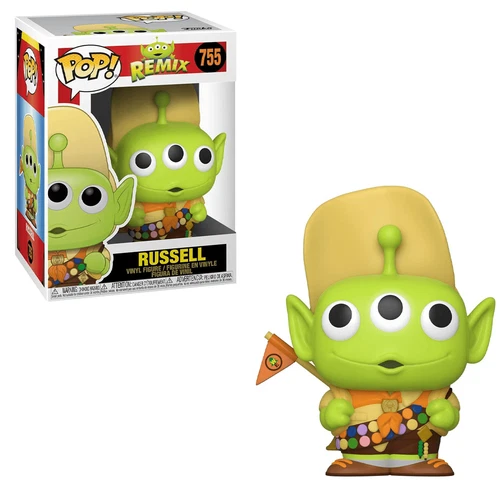 Funko POP! Pixar Alien Remix - Alien as Russel Vinyl Figure #755 New in Box