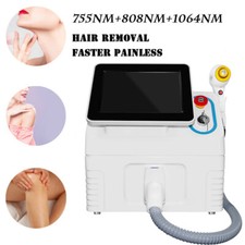 755 808 1064nm Diode Laser Hair Removal Machine Hair Removal Skin Rejuvenation