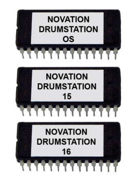 Alesis HR16 / HR16B - Soundchip Upgrade Novation Drum Station + OS 2.0 Eprom