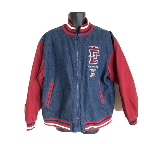 Vintage EEYORE VARSITY Denim Jacket 