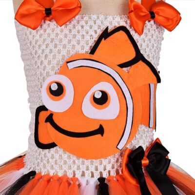 Halloween clownfish Nemo Dress, girls' Finding Nemo tutu dress 12051 | eBay