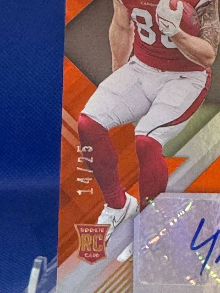 TREY McBRIDE 🔥/25 Rookie Patch Auto (RPA)🔥 2022 Panini Xr #237 Cardinals - Image 3 of 3