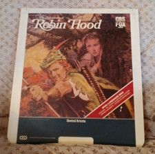 The Adventures of ROBIN HOOD- copy right 1938- CED tested English and Spanish