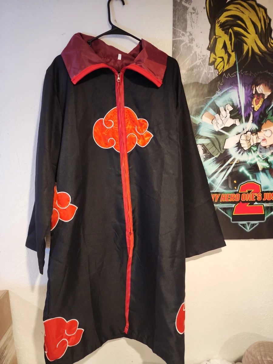 Anime Akatsuki Itachi Uchiha Cloak Anime Merchandise Costume for