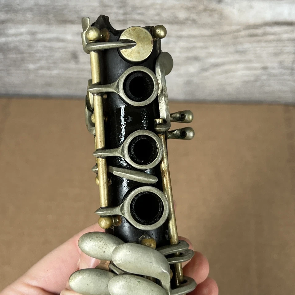 Vintage Black Clarinet Original Lower Joint Replacement Parts - Image 4 of 4