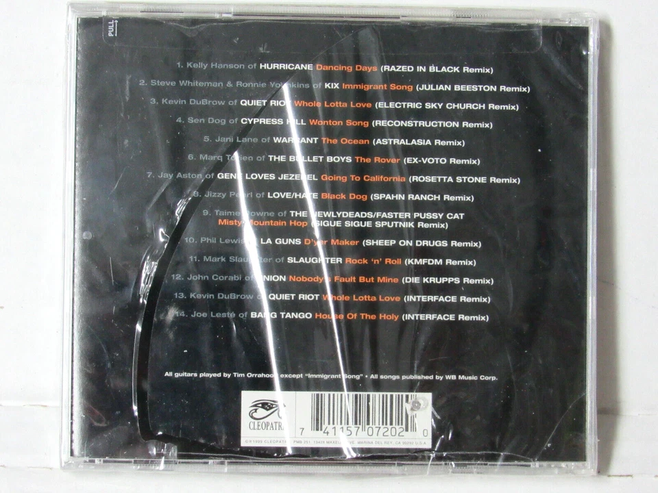 Led Zeppelin the Song Remains Remixed (CD) *NEW w/TORN SHRINK* Buy 2 get 1 FREE Foto 3 de 4