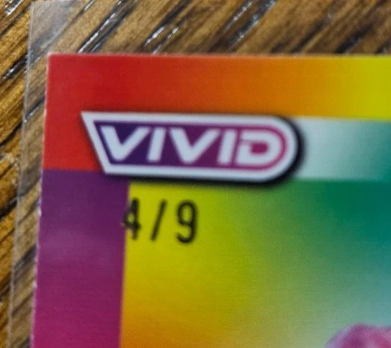 Joendry Vargas -2023 Leaf Vivid Rookie Cracked Ice #/9 No.74 - Image 2 of 3