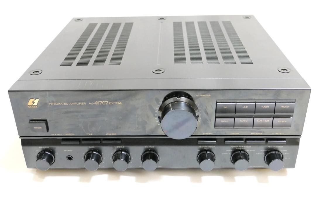SANSUI AU-α707L Extra Sansui Au-α707L Extra Integrated Amplifier LAPT 330W 22.0kg