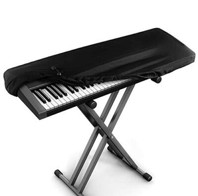  Stretchy Electronic Piano Keyboard Dust Cover with Drawstring Universal 88 