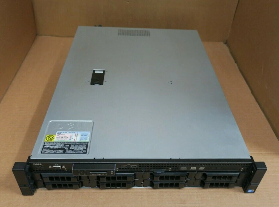 Dell PowerEdge R510 2 x Quad Core XEON E5506 8GB RAM 2U 8 x 3.5" Rack Server - Image 3 of 4