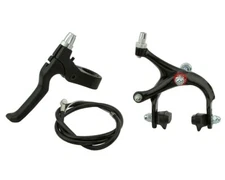 AltaLine Bicycle 570a FRONT Alloy Brake Set BLACK CRUISER BMX BRAKE BIKE PART.