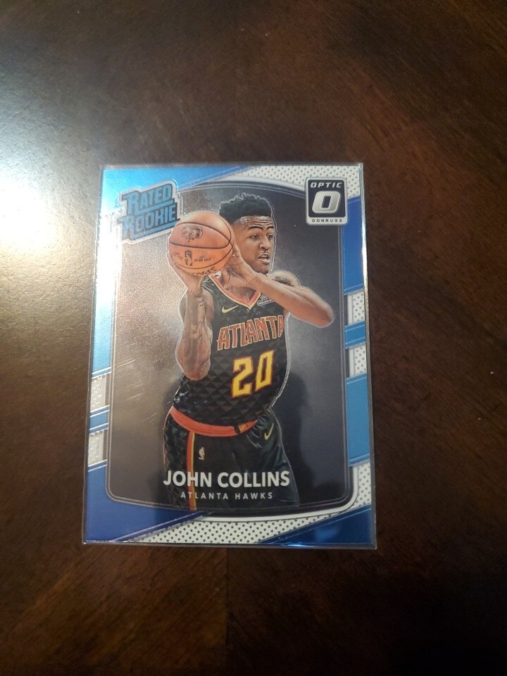 2017-18 Donruss Optic #182 John Collins Atlanta Hawks Rated Rookie RC