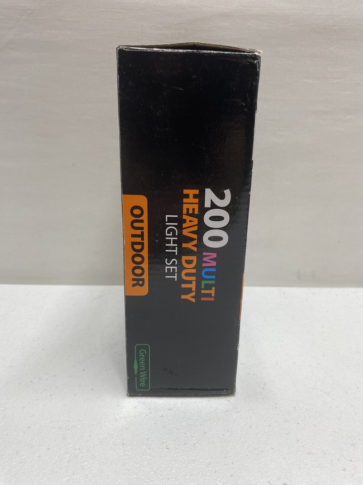 Heavy Duty 200ct Multi Color Heavy Duty Outdoor Light Set (41.4 Feet