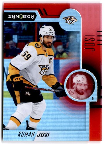 2022-23 Upper Deck Synergy Red Codes #42 Roman Josi Nashville Predators ...