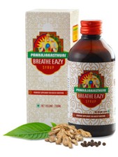 Pankajakasthuri Breathe Eazy Syrup 200ml Free Shipping