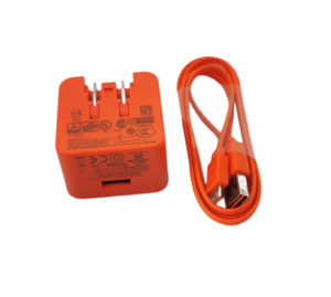 4ft Black/Orange Charger Cable – For JBL Flip 5, Charge 4, Pulse 4 Speaker – Replacement Cord