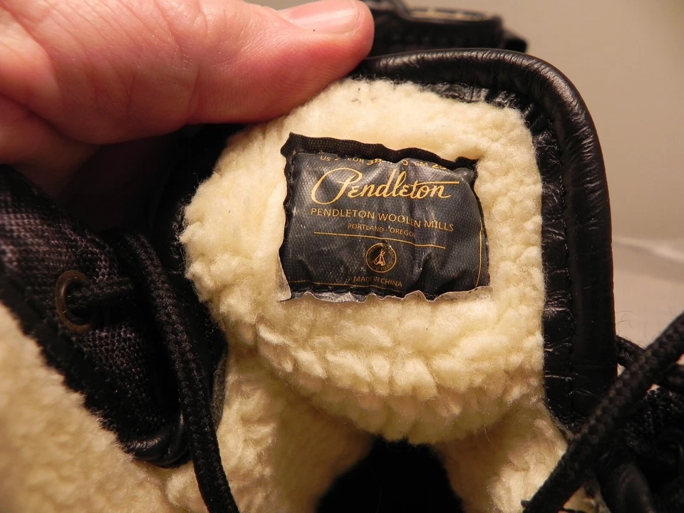 Pendleton Harding Heritage 82065 Pato Negro Botas Aisladas Mujer Talla 6 Foto 3 de 4