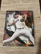 Max Scherzer [Uncommon Checkerboard Refractor] 2024 Topps Finest #129 Rangers
