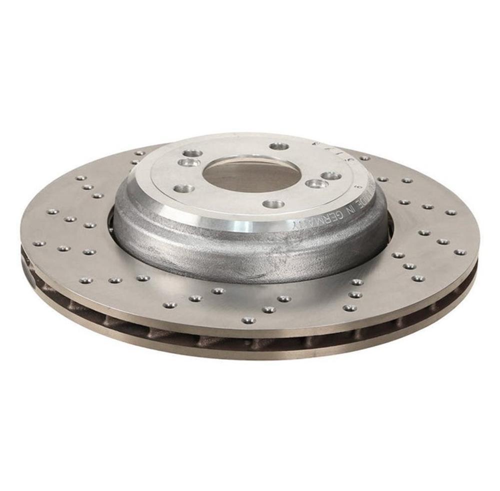 SHW Performance Rear Left Drill 350mm Brake Disc Rotor for BMW E82 M1