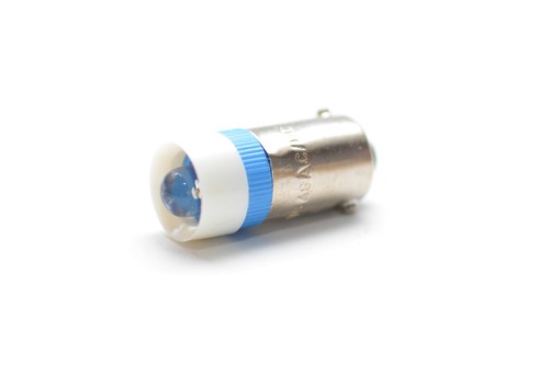 Single-LED von W. Schrickel BA9s 48 V AC/DC, versch. Farben, ca. 10x25 mm, NOS - Bild 11 von 19
