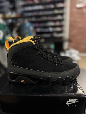 black and yellow jordan 9 release date