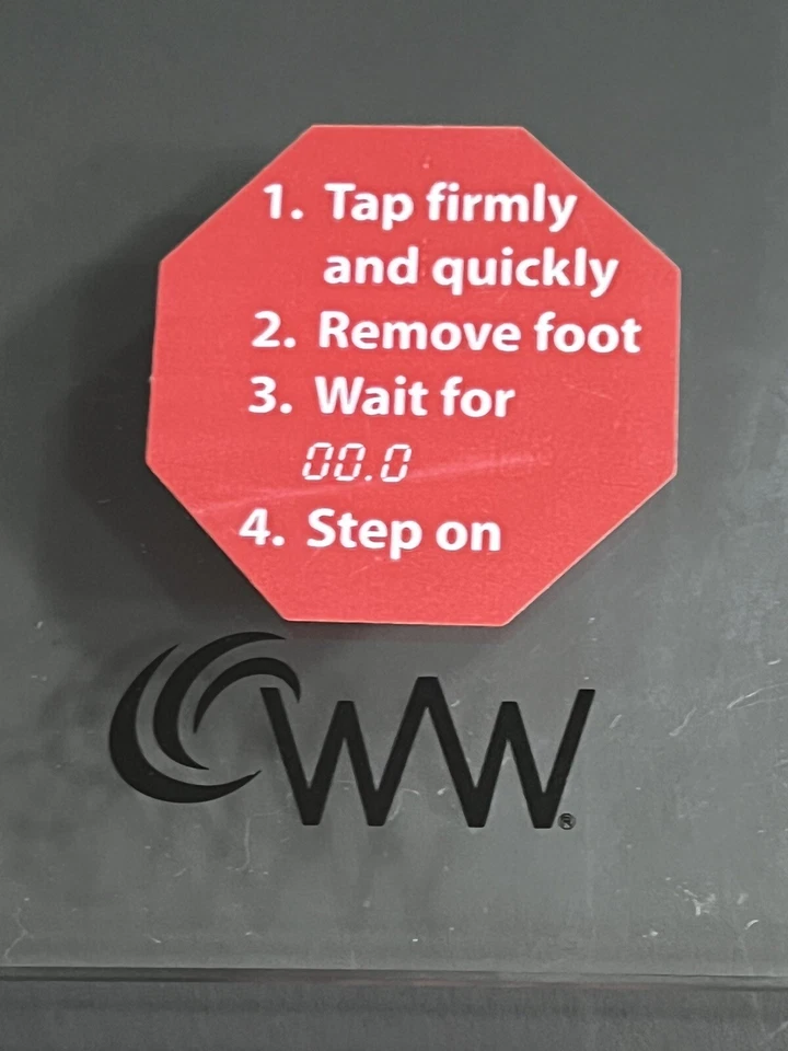 Conair WW42R Glass Precision Electronic Weight Scale. - Image 2 of 4