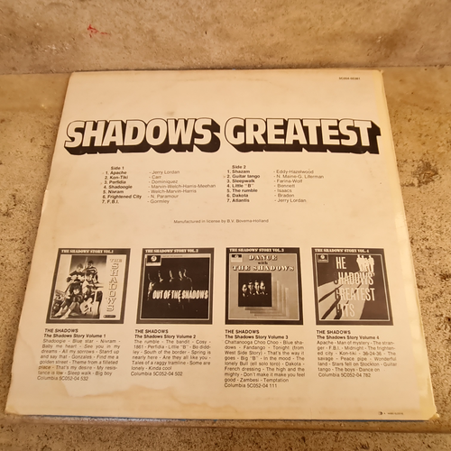 LP Vinyle 33t / The Shadows – Shadows Greatest (1973) - Imagen 2 de 5