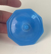 Akro Agate Tea Set Small Octagonal Teapot Lid