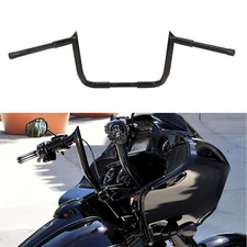12inch Rise Meathook Ape Bar Handlebar For 1986-2024 Harley Street Electra Glide
