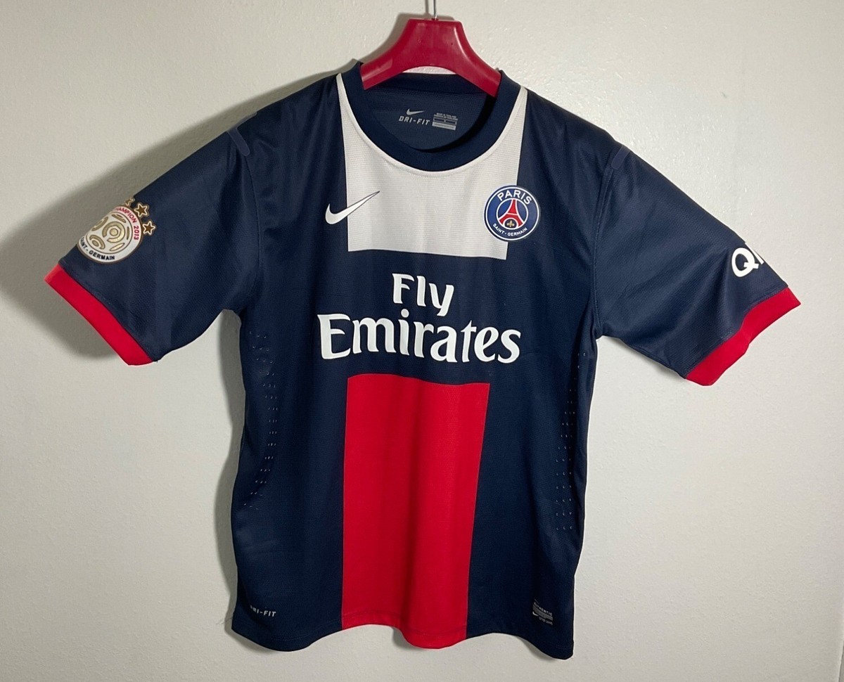 Nike Paris Saint-Germain Ibrahimović 10 Nike PSG Ibrahimovic #10 Paris Saint-Germain Soccer Jersey L