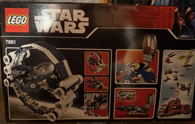 LEGO 7661 Star Wars Jedi Starfighter with Hyperdrive Booster Ring