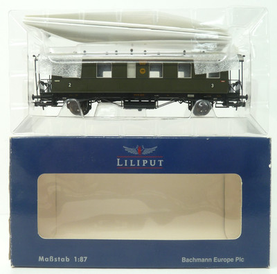 LILIPUT L334001 Reisezugwagen 2./3. Klasse BCi Bad 11 DRG Epoche II Spur HO