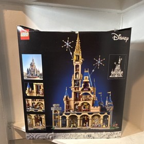 LEGO The Disney Castle #43222 Disney 100 Complete Set 4837 Pieces 18+ Box