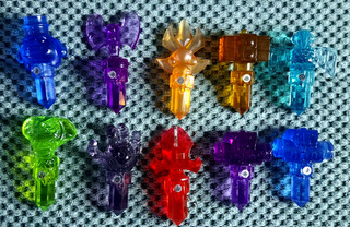 Skylanders Trap Team 10 trappole / trappole (Magic Life Fire .............) Nuovo