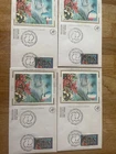 France beautiful SILK 74 different FDC covers from 1996 complete year