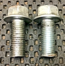 Hyosung Aquila GV125 front foot peg mounting bracket to frame bolts SmL107 16863