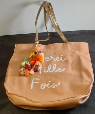 Xl Anthropologie Merci Mille Fois Tote Bag