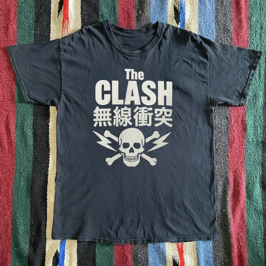 vintage clash shirt products for sale | eBay