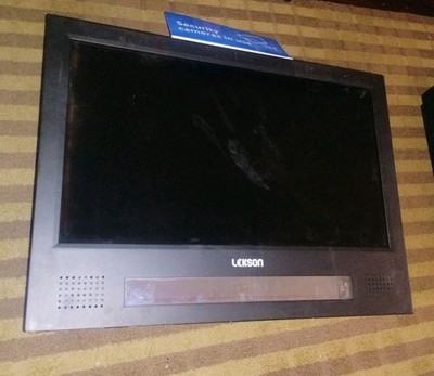 Lekson PLM260E-WM  21'' LCD Monitor with Embedded Security Camera Turn On As Is 