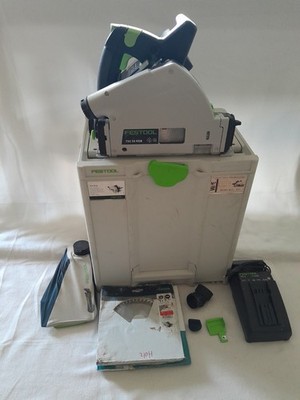 FESTOOL TSC 55 KEB-Basic Tauchsäge 18/36 V 160mm + 2x Akku 18V/5,2 Ah gebraucht