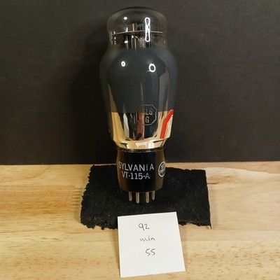 Sylvania 6L6G VT-115-A Vacuum Audio Tube - Tested STRONG at 92 min 55