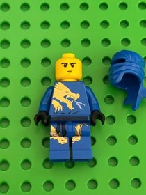 LEGO NINJAGO Lightning Dragon Battle 2521 Used DX Jay Minifigure Only