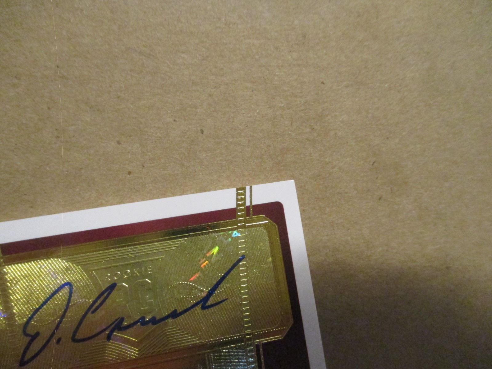 2015 DONRUSS SIGNATURE SERIES JAMISON CROWDER #464 RC 3 COLOR PATCH AUTO 41/49 view 3
