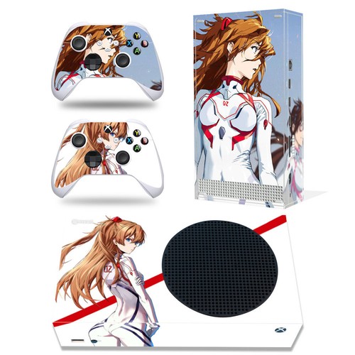 Game Machine Sticker Anime Girl Cartoon Colorful Cool For Xbox Series S Skin - Picture 2 of 33